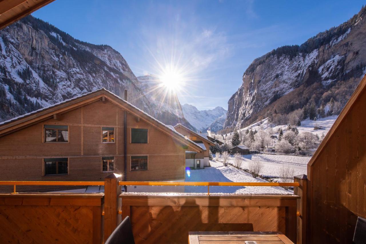 Apartment Staubbach, Best Views, Spacious, Family Friendly Lauterbrunnen Exterior foto